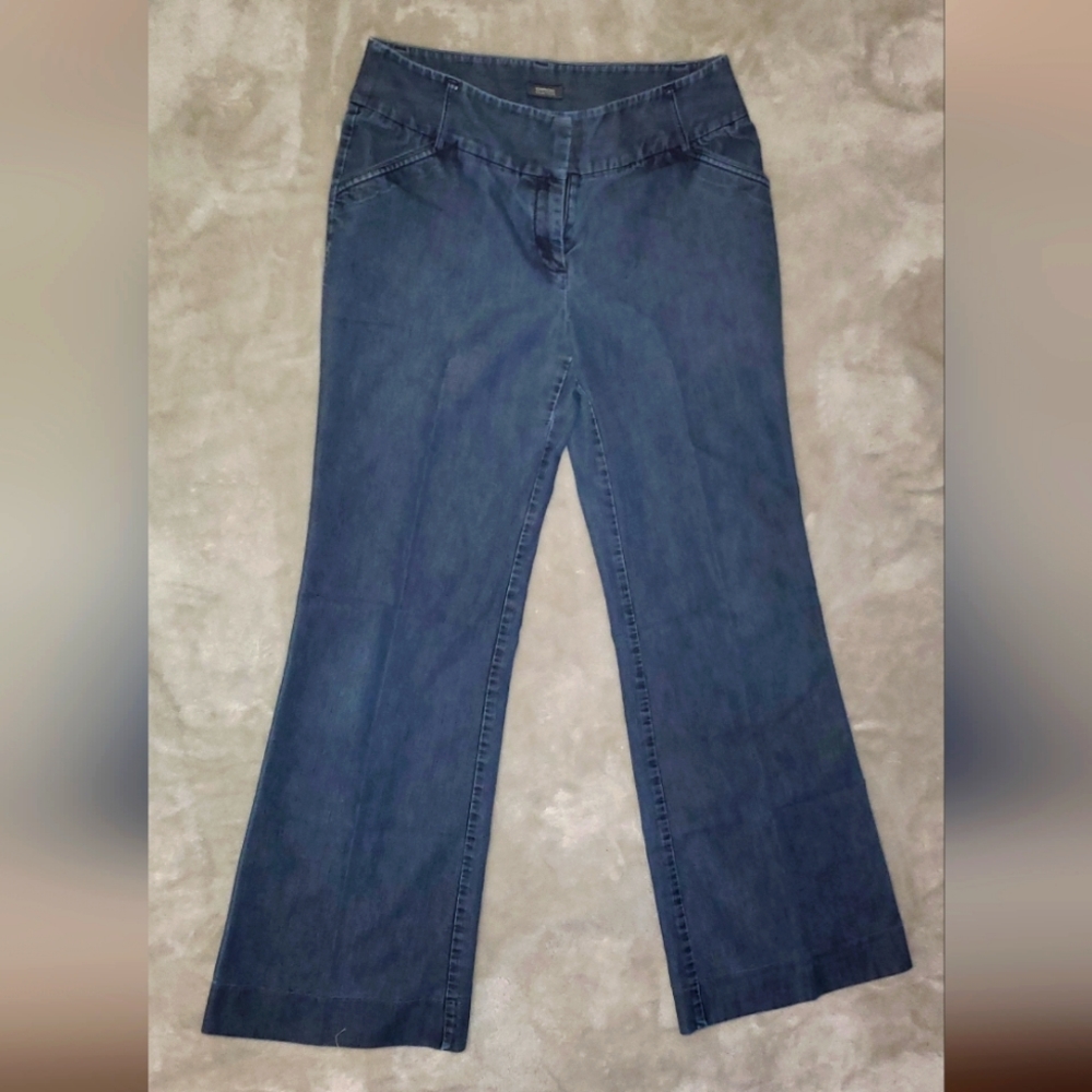 Kenneth Cole Reaction Wide-Leg Jeans